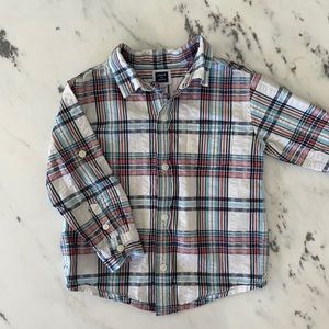Janie and Jack boys button down dress shirt